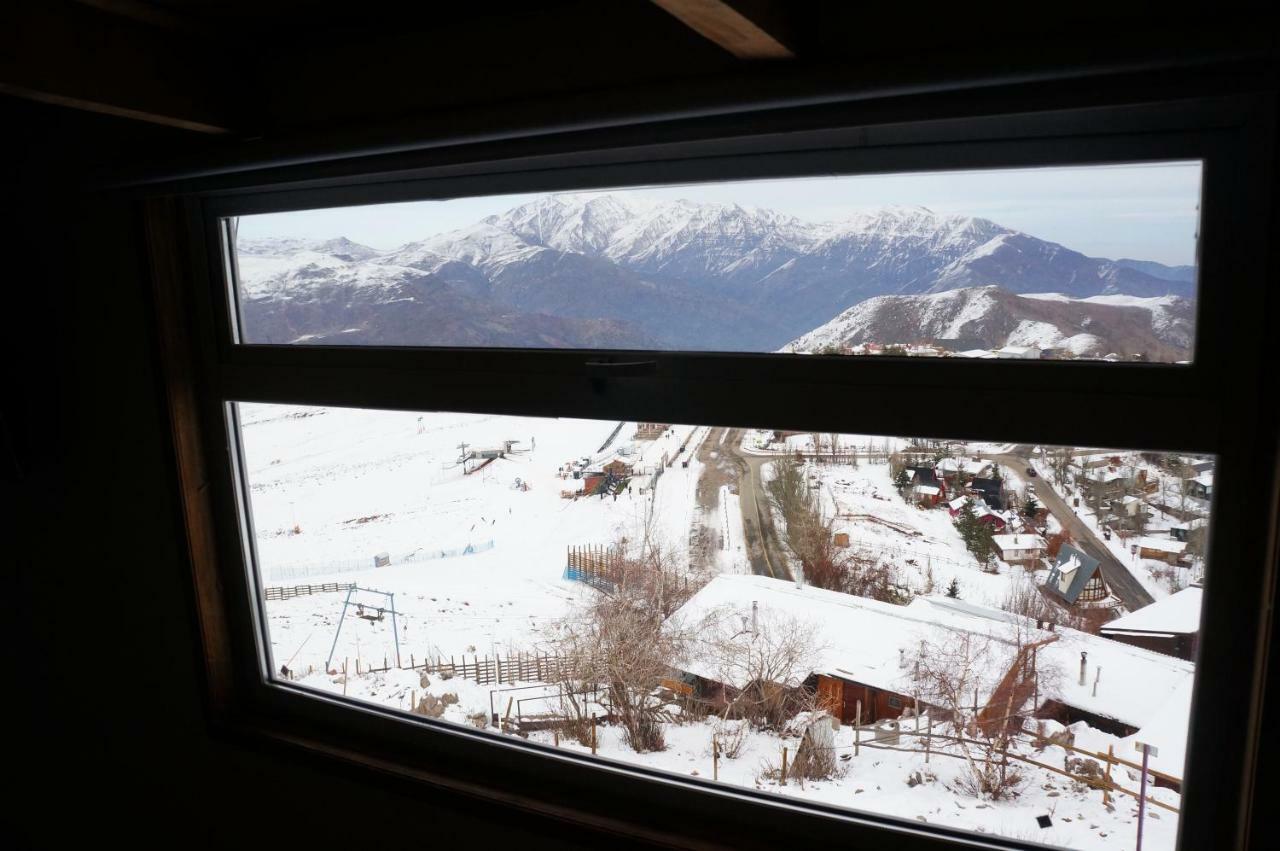 Cordillera Hostel Farellones Exteriör bild
