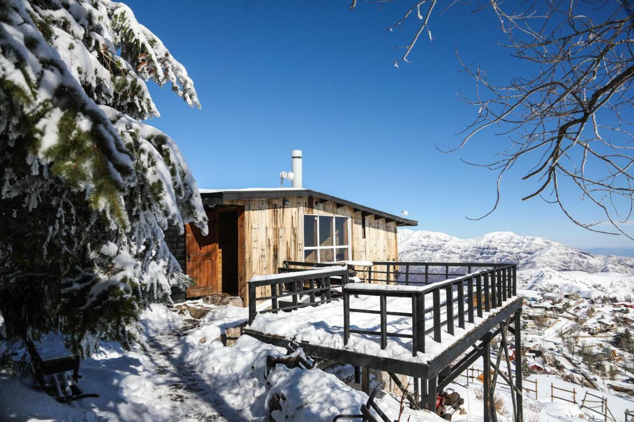 Cordillera Hostel Farellones Exteriör bild